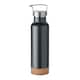 image 2 of MidOcean Ives Cork 500ml Bottle - Black - One Size | Black | One Size