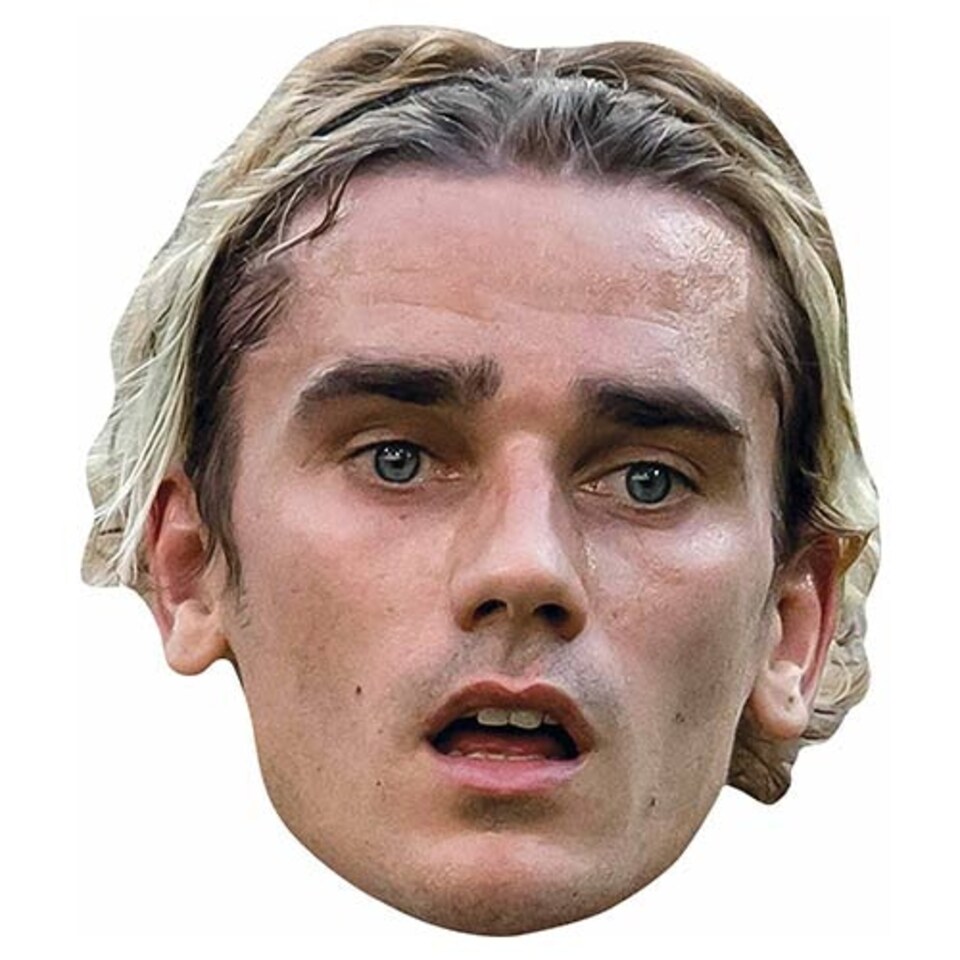 Antoine Griezmann Cardboard Face Mask