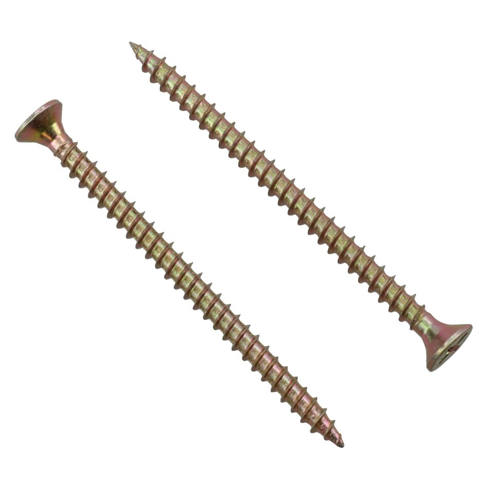image 1 of Countersunk Multi Purpose Chipboard Wood Timber Screws 60mm Long 30pc