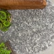 image 2 of KUKOON Silver Grey Mottled Shaggy Circle Area Rug 135cm Diameter Grey
