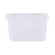 image 3 of Wham Crystal 5 x 28L Stackable Plastic Storage Boxes with Lids Clear