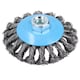 image 2 of 10 PACK Twist Knot Wire Brush / Wheel for Angle Grinder TE242