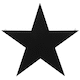 image 2 of Something Different Pentagram Wall Mirror - Black - One Size