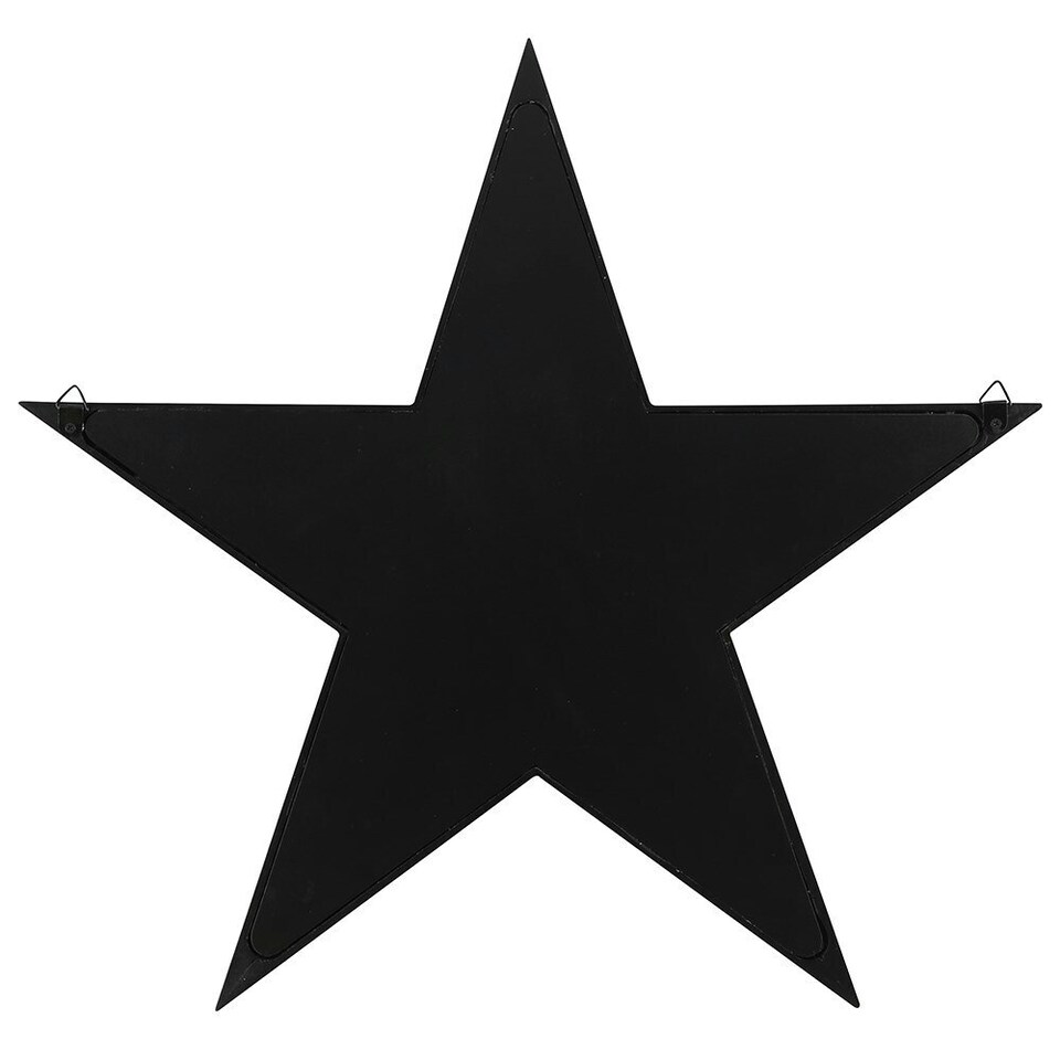 image 1 of Something Different Pentagram Wall Mirror - Black - One Size