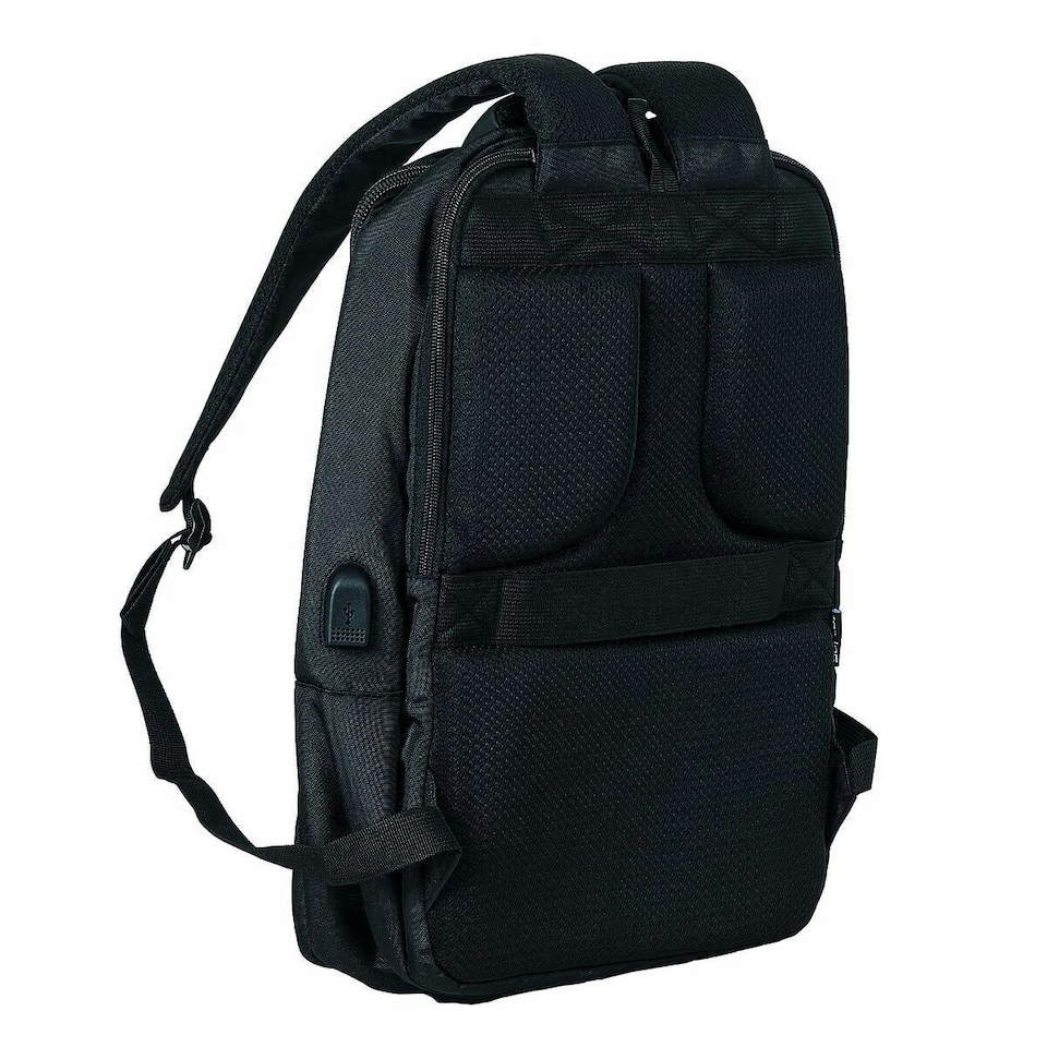 image 1 of Rucksack for Laptop and Tablet with USB Output Marvel Black N/A | N/A | One Size