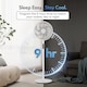 image 6 of VonHaus Pedestal Fan / Desk Fan 14 Inch