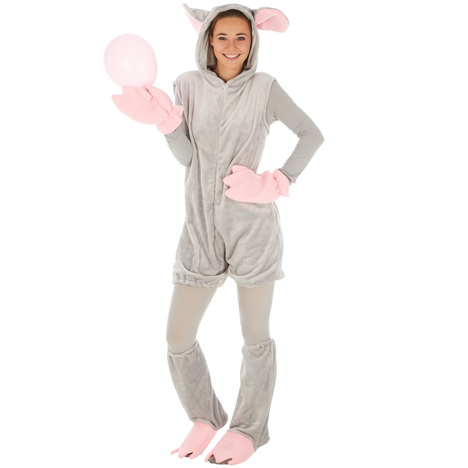 image 1 of Mouse Costume | Grey | grey | M | 1