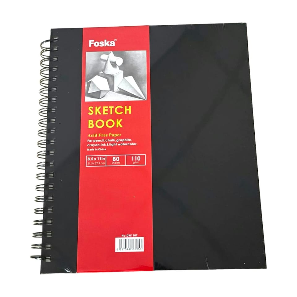 image 1 of Spiral Sketch Book 21.5 x 27.9cm