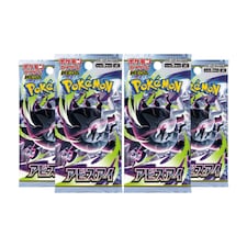 Pokemon Cards Korean Darkness Abyss - Booster Bundle with 4 Packs - TCYM
