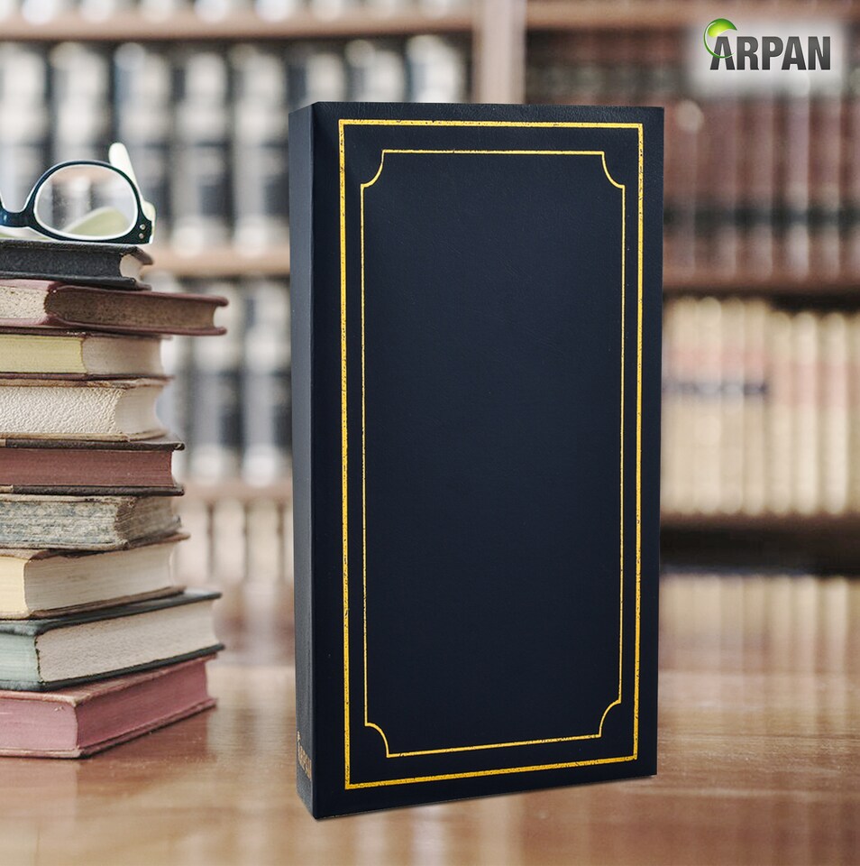 image 1 of ARPAN Slip In Case Photo Album for 300 Photos 6"x4" (10x15cm) with CD/DVD Pocket – Large Hardcover Picture Storage Album