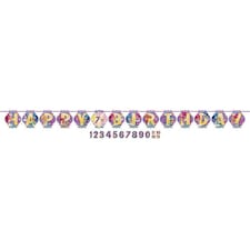 Amscan Letters Happy Birthday Banner - Multicoloured - One Size (UTSG28286)