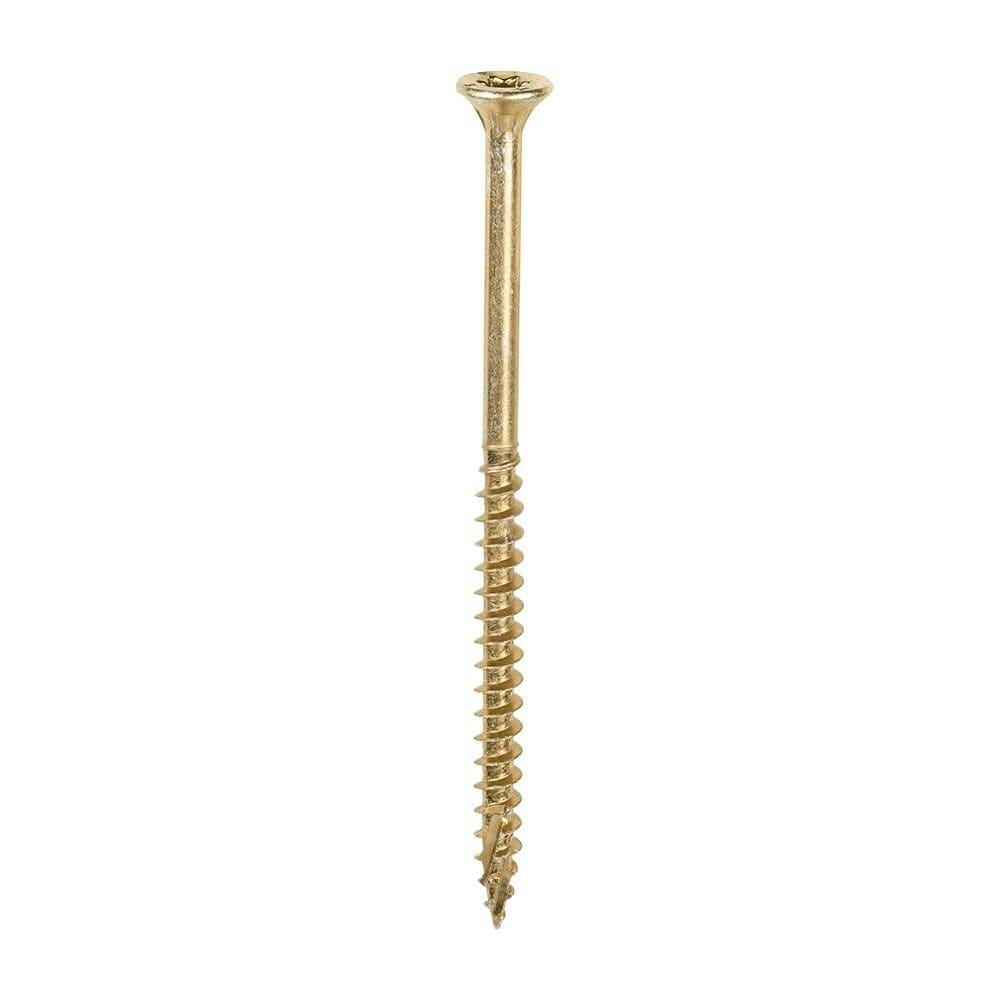 Timco - C2 Clamp-Fix Multi-Purpose Premium Screws - TX - Double Countersunk - Yellow (Size 4.0 x 70 - 200 Pieces)