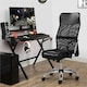 image 2 of Yaheetech Ergonomic Mesh Chair with Lumbar Support Black | Black