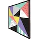 image 3 of Retro themed geometrics (Picture Frame) Brown | Oak | S