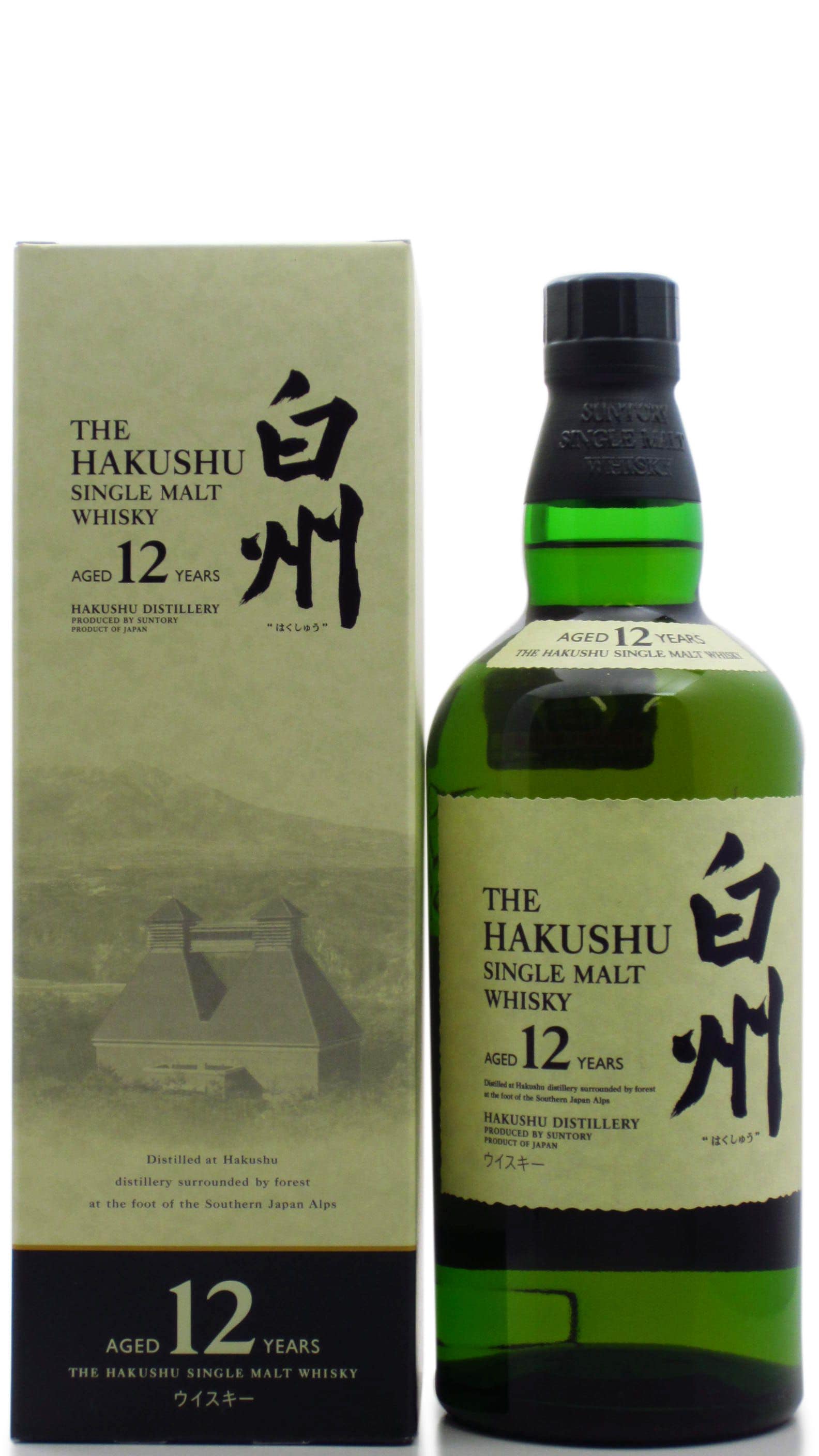 Hakushu - Single Malt Japanese 12 year old Whisky (Old Bottling