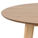 image 6 of Roxby Round Dining Table in Oak 105x76cm