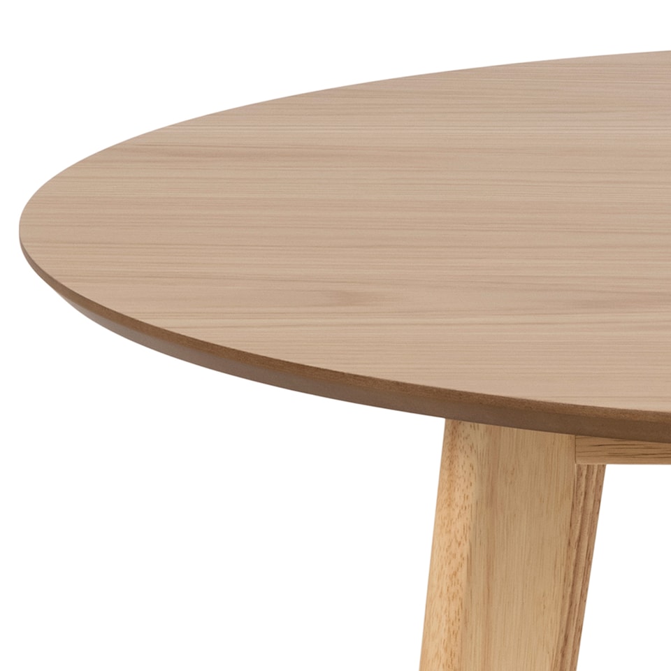 image 1 of Roxby Round Dining Table in Oak 105x76cm