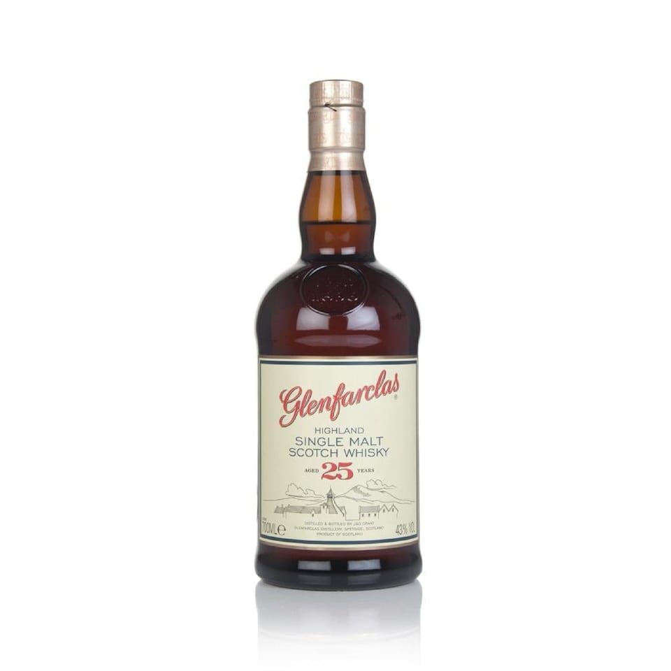 image 1 of Glenfarclas - Highland Single Malt Scotch 25 year old Whisky | Multi | Full bodied and robust with the sherry and the oak fighting for dominace but neither overpowering the other | 1