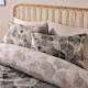 image 2 of OHS Watercolour Geo Abstract Duvet Cover and Pillowcase Set, Double - Charcoal Grey | Charcoal Grey | Double