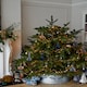 image 2 of Cut Out Mistletoe Tree Skirt - Iron - L25 x W67 x H67 cm - Galvanised