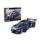 image 1 of CaDa Night Flash Black And Blue Sports Car 162 Pieces