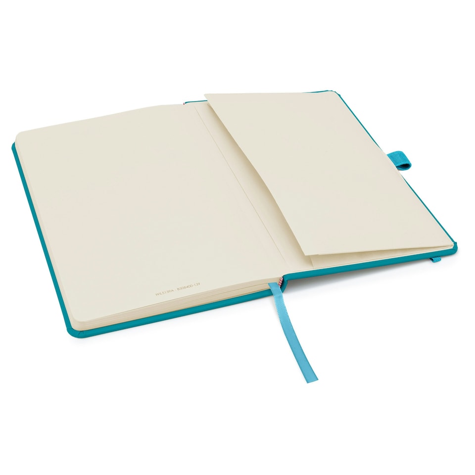 image 1 of Notes London A5 Wilson Lined Page Notebook Teal