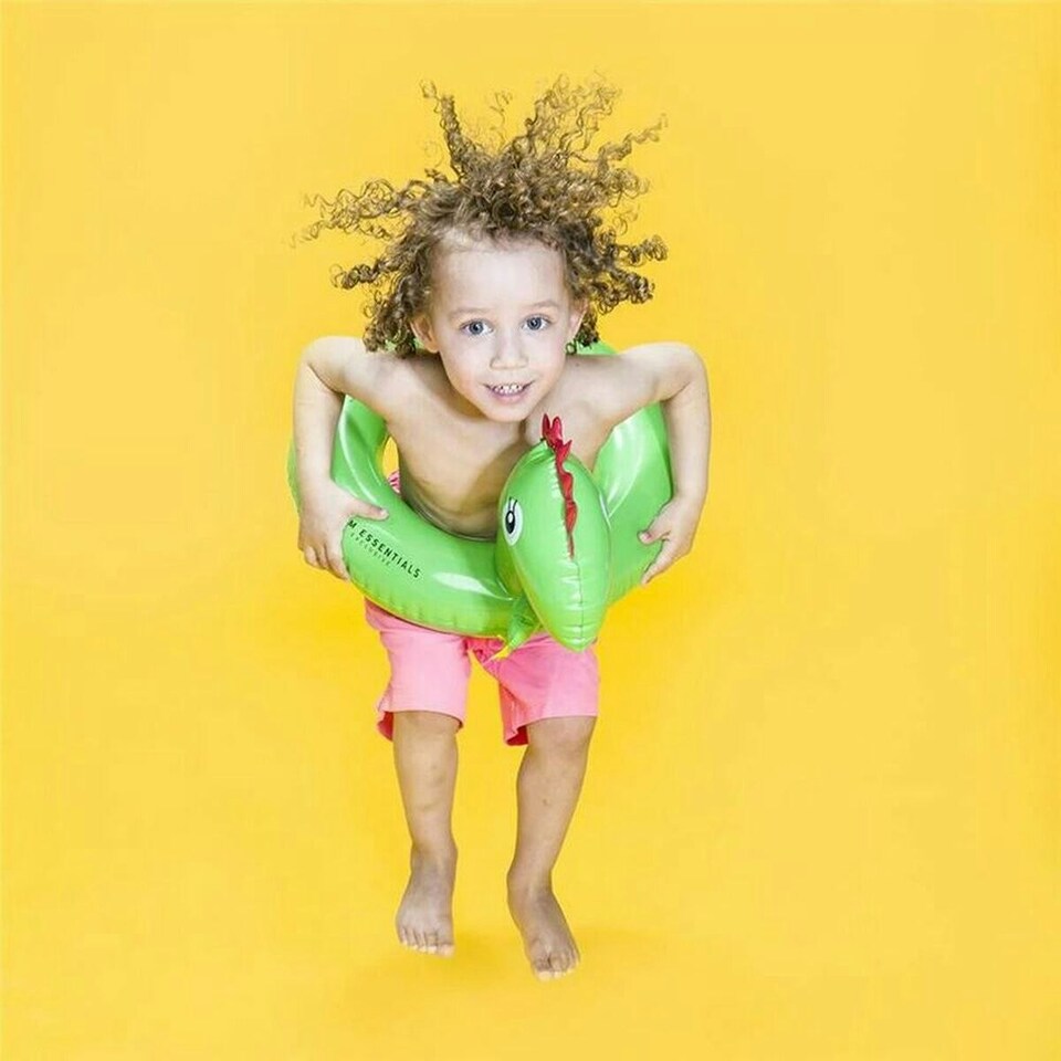 image 1 of Inflatable Pool Float Swim Essentials Dinosaur