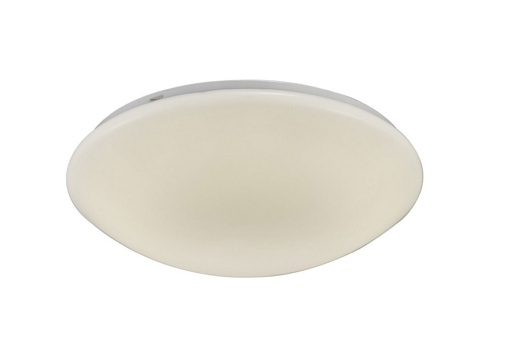 Netlighting Helios LED Flush Ceiling Light 246mm Round 12W 840lm White 4000K