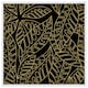 image 1 of Lined flower print (Picutre Frame) White | XS