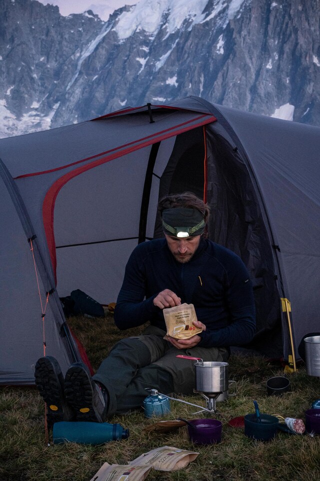 image 1 of Decathlon Rechargeable Head Torch - 120 lumen - HL100 USB