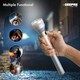 image 6 of GEEPAS Rechargeable LED Flashlight with Inbuilt Power Bank for USB Charging