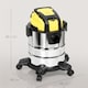 image 5 of HOMCOM 3-in-1 Wet and Dry Vacuum Cleaner, 1200W Wet & Dry Vacuum Cleaner with Blowing Mode, 20L Stainless Steel Tank, Triple Filters, Crevice Nozzle for Workshop, Home, Carpet, Car Cleaning, Yellow