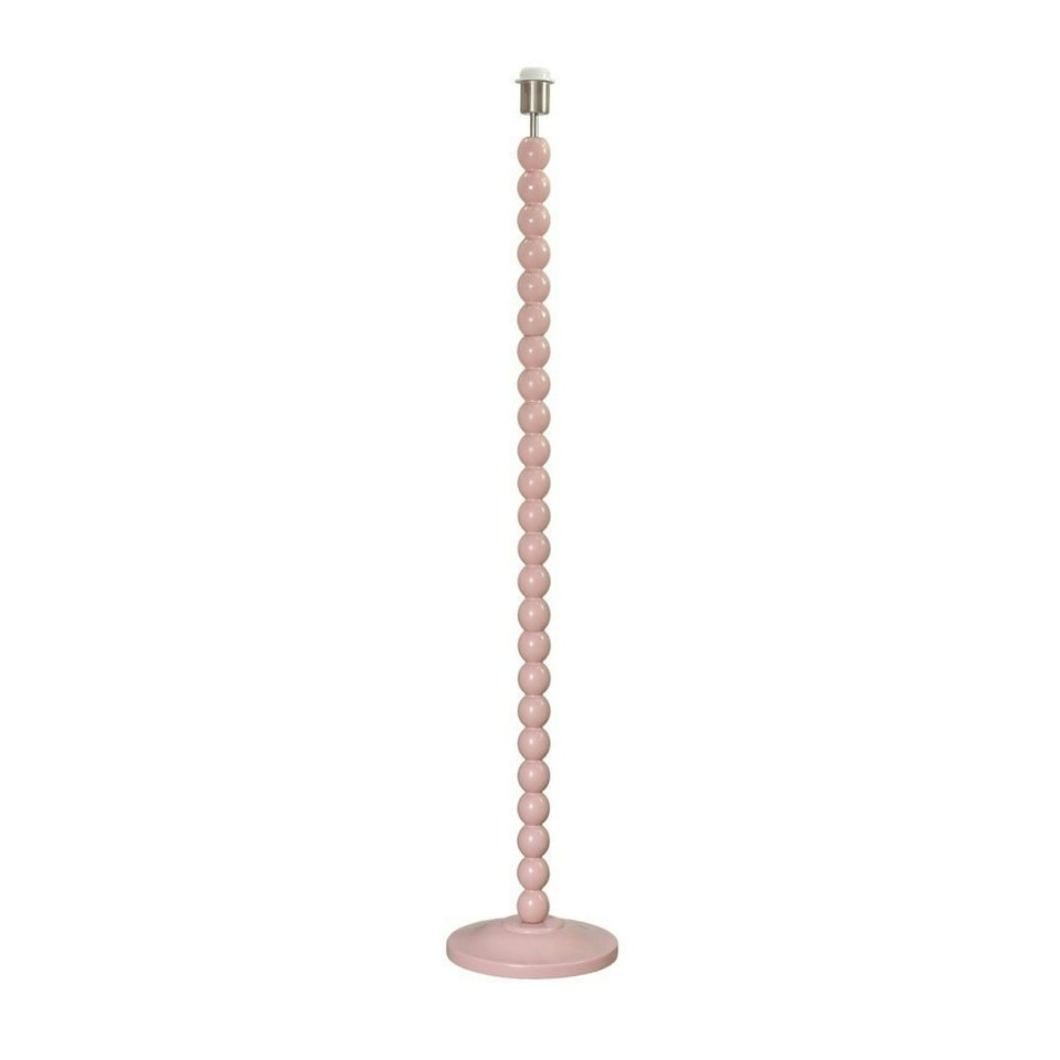 image 1 of ValueLights Bobbles Rose Pink Bobbin Floor Lamp Base