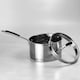 image 3 of ProChef 20cm Stainless Steel Saucepan with Glass Lid Induction & Oven Safe Silver