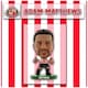 image 2 of Soccerstarz - Sunderland - Adam Matthews - Home Kit