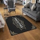 image 2 of Art Deco Old Fashioned Prestige (Rug) Black | XL: 160x230cm