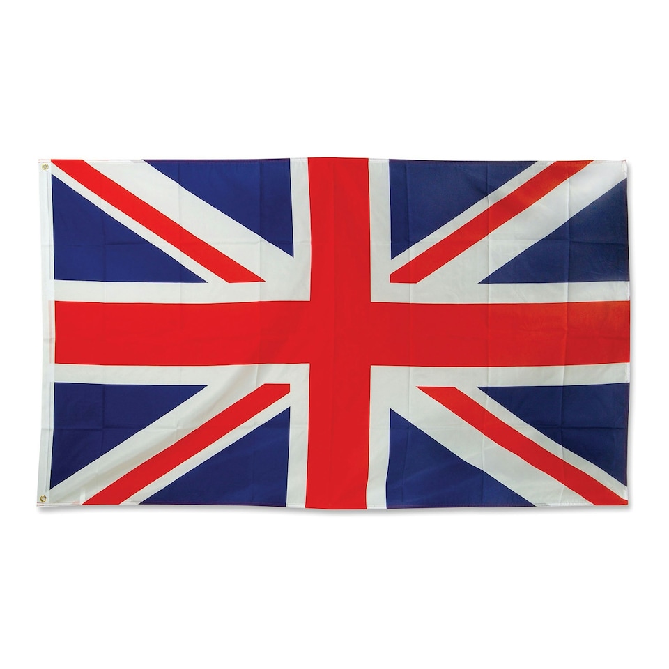 Bristol Novelty Miniature Union Jack Flag - Blue/Red/White - One Size