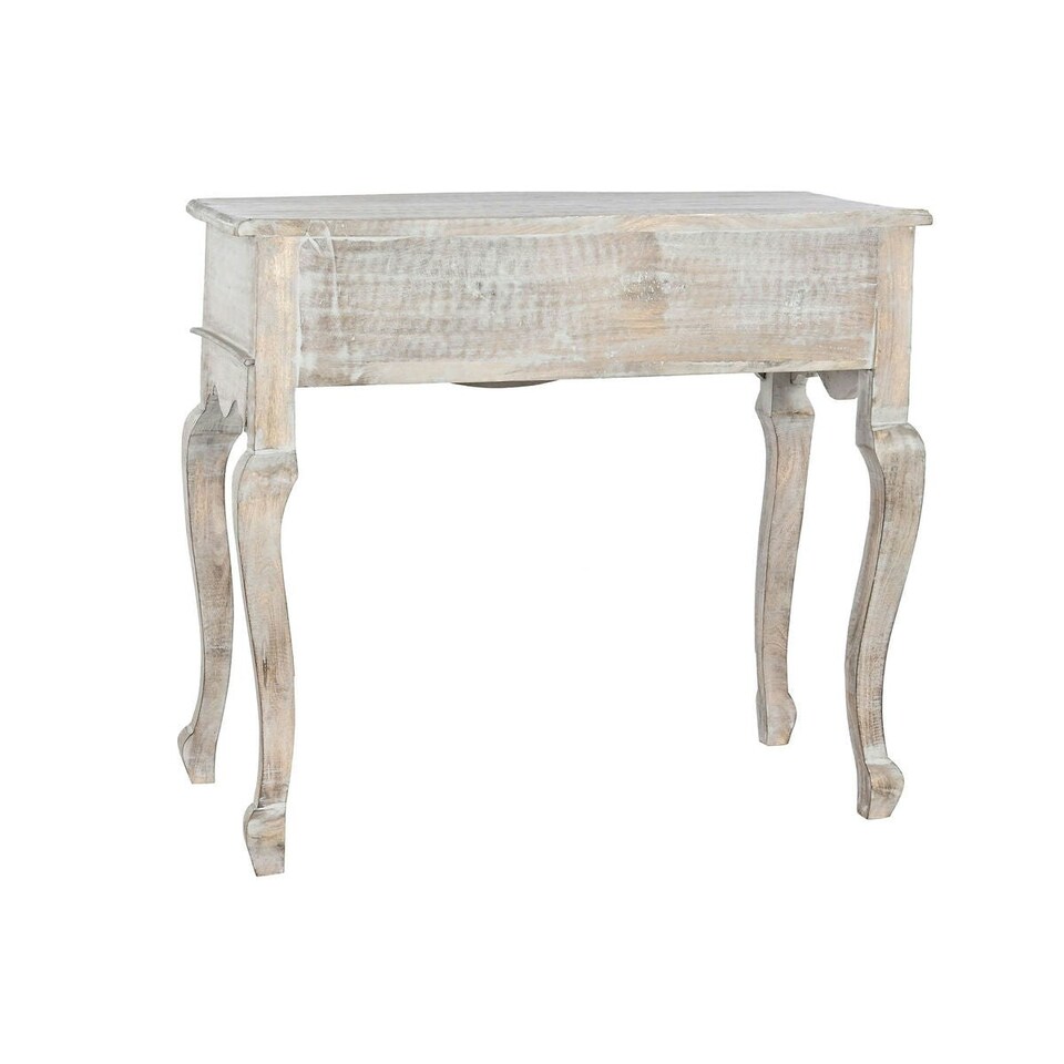 image 1 of Hall Table with 2 Drawers DKD Home Decor White Brown 91 x 42 x 81 cm N/A