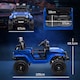 image 7 of AIYAPLAY Kids Ride On Car, 12V Electric Truck w/ Suspension, Blue