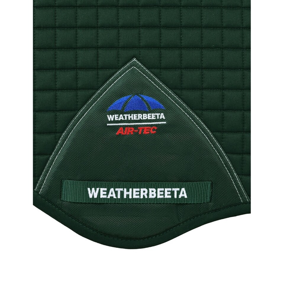 image 1 of Weatherbeeta Air-Tec Horse Jumping Saddlepad | Green | Forest Green | 23in x 20in | 1