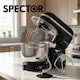 image 9 of Spector Electric Stand Mixer 6.2L Stainless Steel Mixing Bowl 1400W 6 Speeds