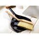 image 2 of Natural Elements Beechwood Dustpan and Brush Grey