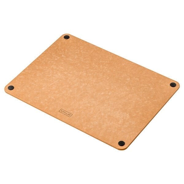 Stellar Form, 36 x 28 x 1cm Double Sided Chopping Board in Metallic Silver | Size: 36 x 28 x 1 cm