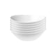 image 1 of Bormioli Rocco Prometo Glass Serving Bowls - 15cm - White - Pack of 6 | White | White