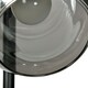 image 8 of HOMCOM Modern Floor Lamp with Glass Global Shade, 3 Light, for Living Room