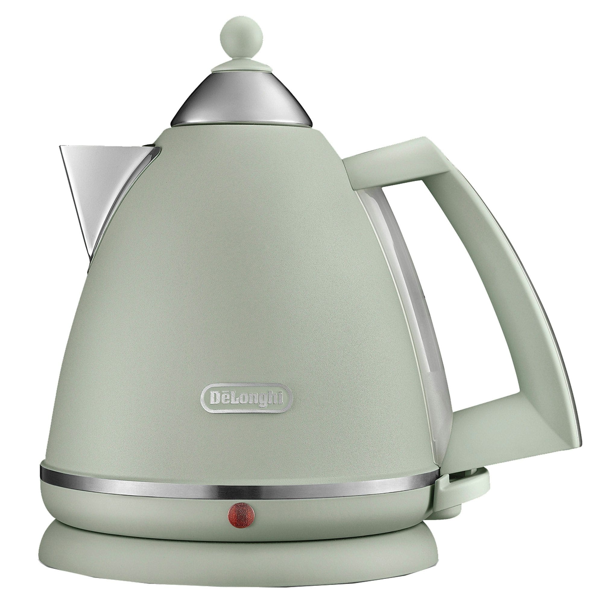 Delonghi Cordless Jug Kettle, 1.7L Argento, Green