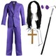 image 1 of Prince of Darkness Costume - 5 Piece Purple | S