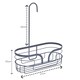image 6 of Showerdrape Dante Anthracite Grey Freestanding Floor Caddy and Mini Shower Caddy | Grey | Anthracite Grey | 1