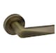 image 4 of AXS Detroit Door Handles on Rose - Door Pack - Bathroom Door - Antique Brass