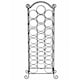 image 3 of Floor Standing Stainless Steel Black Finish Wine Rack